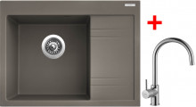 Sinks RIM 650 L Truffle + Vitalia 